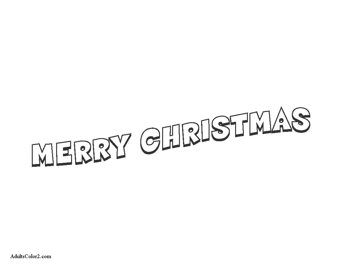 Printable Free Christmas Coloring Pages