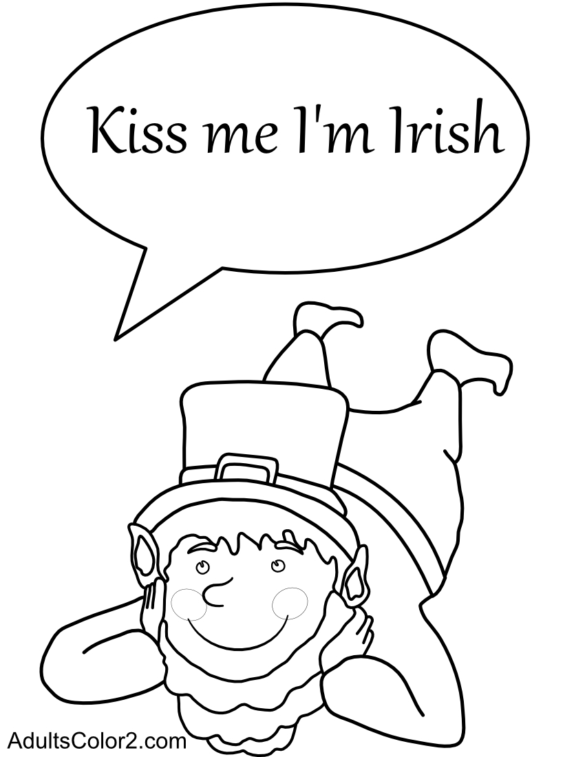 St.Patrick's Day Coloring Pages Adults Graphic by KDP INTERIORS MARKET ·  Creative Fabrica