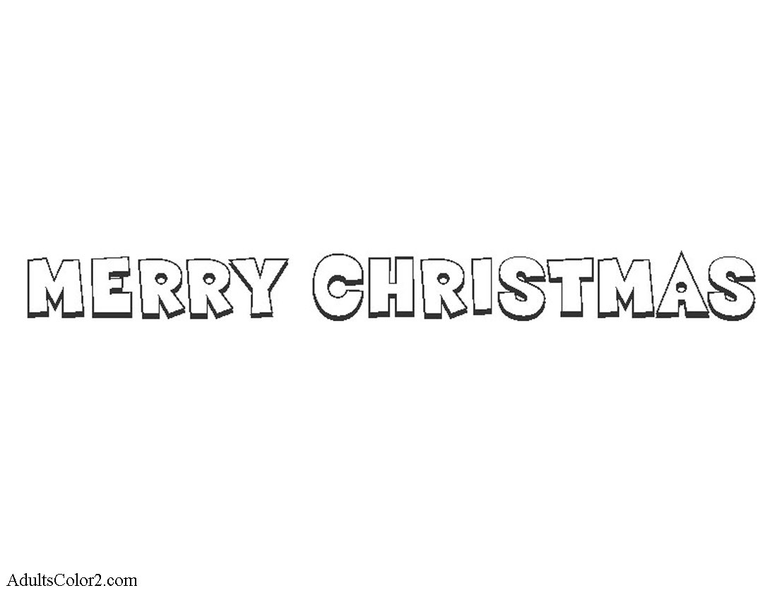 Printable Free Christmas Coloring Pages