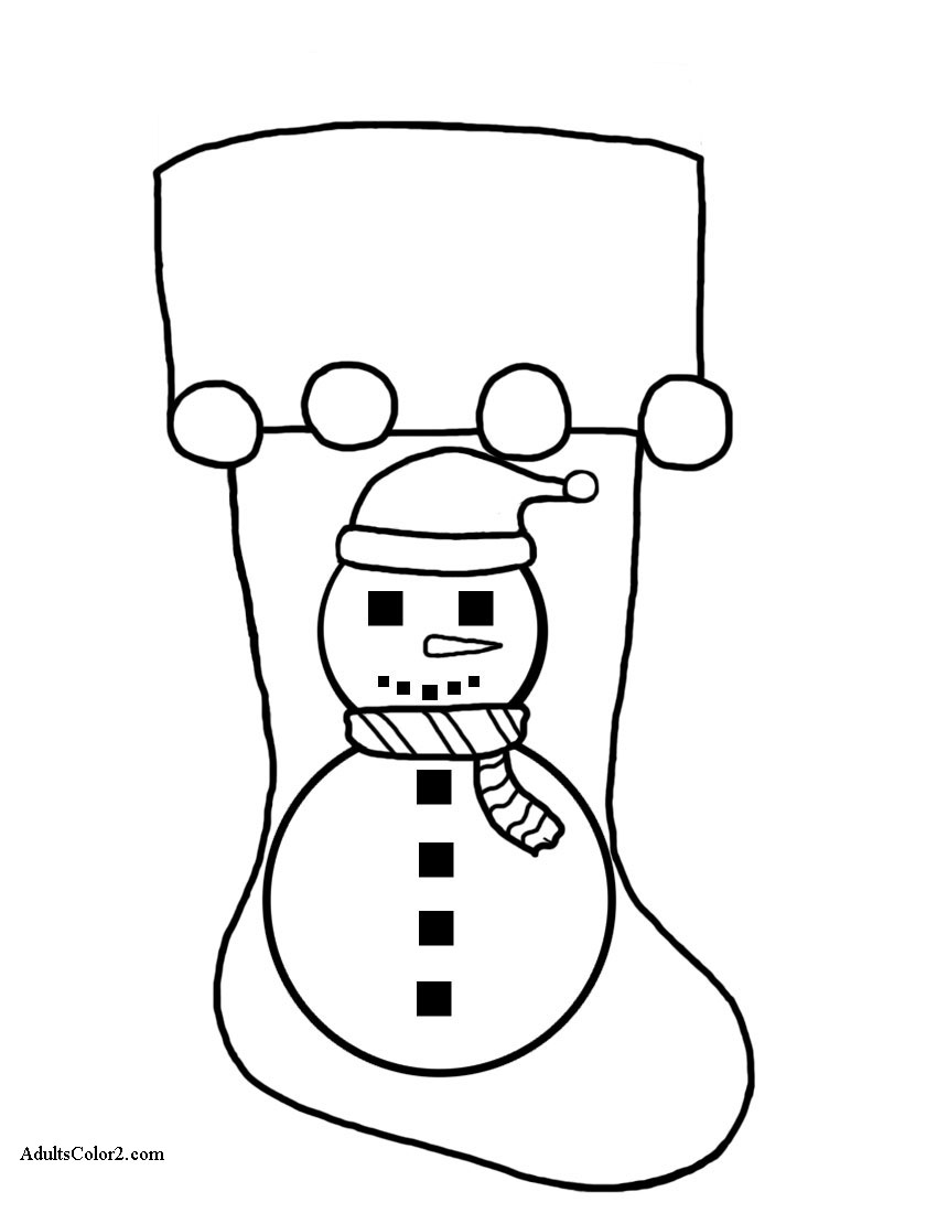 Printable Free Christmas Coloring Pages