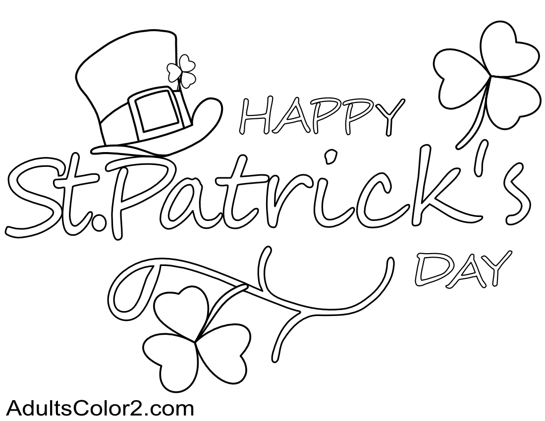 https://www.adultscolor2.com/images/st-patricks-hat-shamrocks-card.jpg